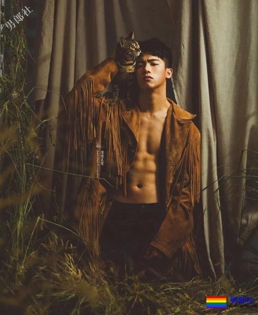 型男小哥哥穿的这么紧，显型！ - 51虹马