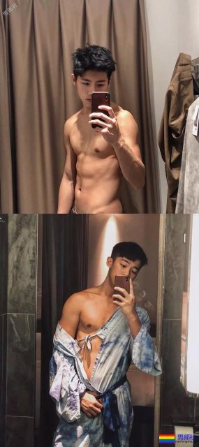 型男小哥哥穿的这么紧，显型！ - 51虹马