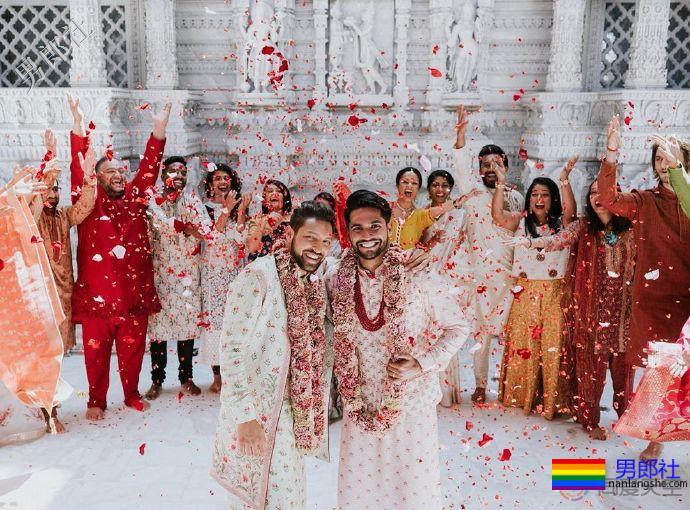 一对新郎的“宝莱坞式婚礼” - 51虹马