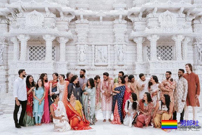 一对新郎的“宝莱坞式婚礼” - 51虹马