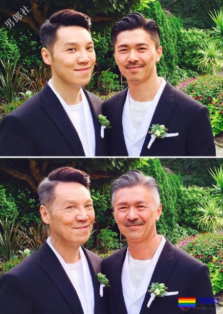 王贤志庆祝皮婚,晒“白头偕老”夫夫照 - 51虹马 王贤志庆祝皮婚,晒“白头偕老”夫夫照 - 51虹马