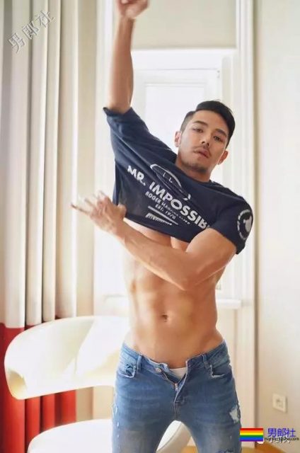 杜蕾斯男模最新硬照一览，这次粗心没藏住？ - 51虹马