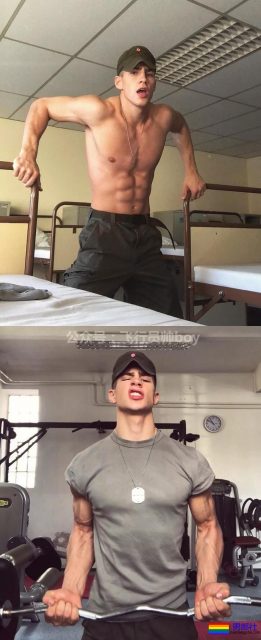 190CM公狗腰男自爆军营硬照，长官肯定对他关爱有加 - 51虹马