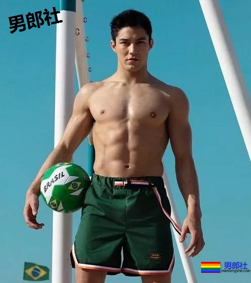 巴西混血体操运动员和队员无T曝光 - 51虹马