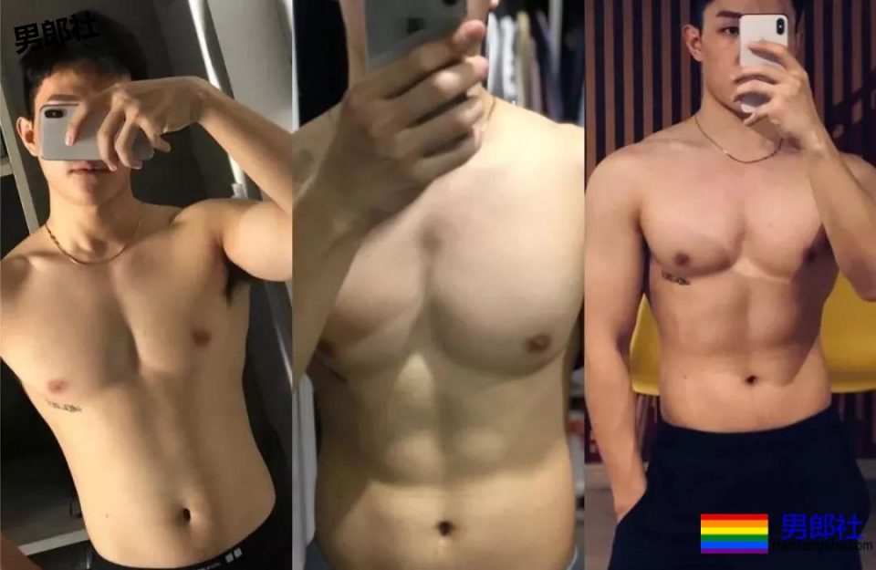 微博博主自曝试衣间照片，流出之后纷纷走红，8块腹肌 - 51虹马