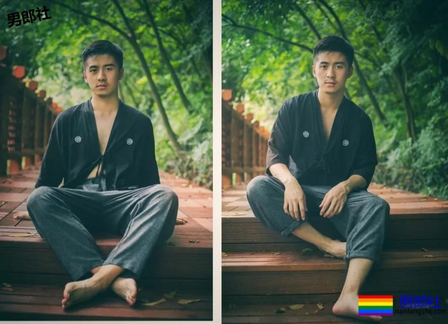 97年的寸头飞行员，脱掉制服胸毛Man爆了！ - 51虹马