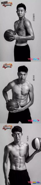 一群篮球爷们脱球衣拼实力！竟然还有三位校草帅哥！ - 51虹马