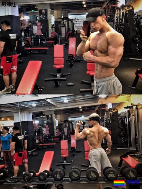 大胸肌网红教练都脱了！我又要补充营养去了！ - 51虹马