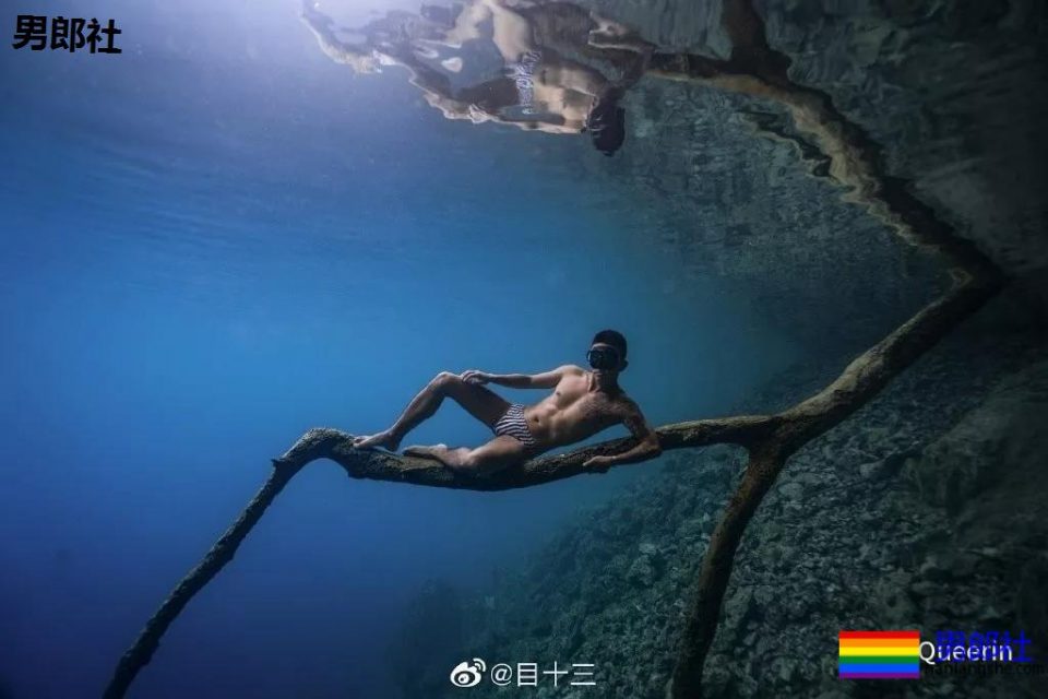 拿春联的潜水教练找到了，这身材这颜值还有这狗粮一次看个够！ - 51虹马