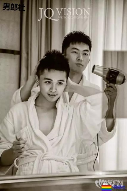 JQ映画男体摄影 年轻帅气的男男情侣生活写真 - 51虹马