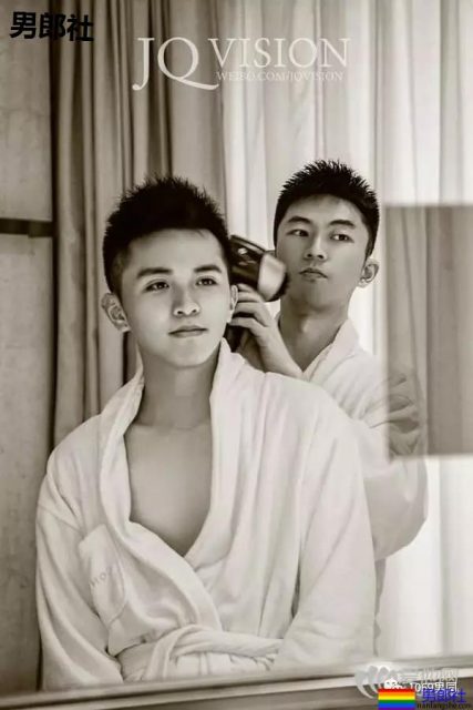 JQ映画男体摄影 年轻帅气的男男情侣生活写真 - 51虹马