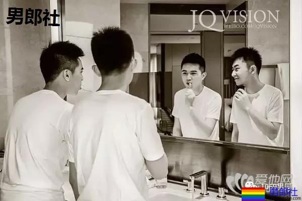 JQ映画男体摄影 年轻帅气的男男情侣生活写真 - 51虹马