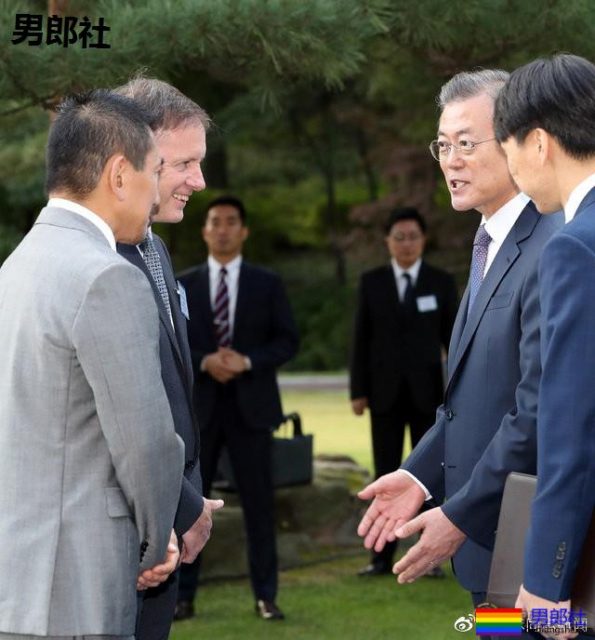 韩国：总统正式接待新西兰大使及同性配偶 - 51虹马