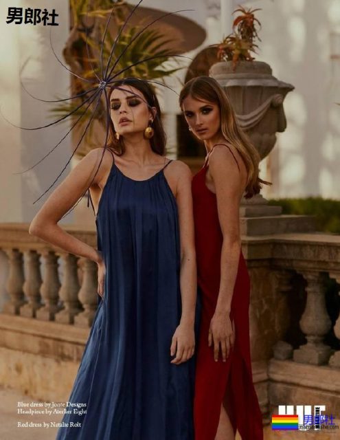 新娘和新娘的婚纱风尚 - 51虹马