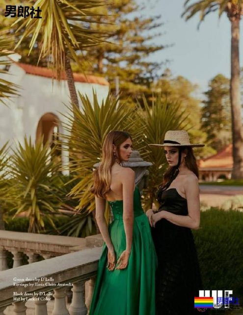 新娘和新娘的婚纱风尚 - 51虹马