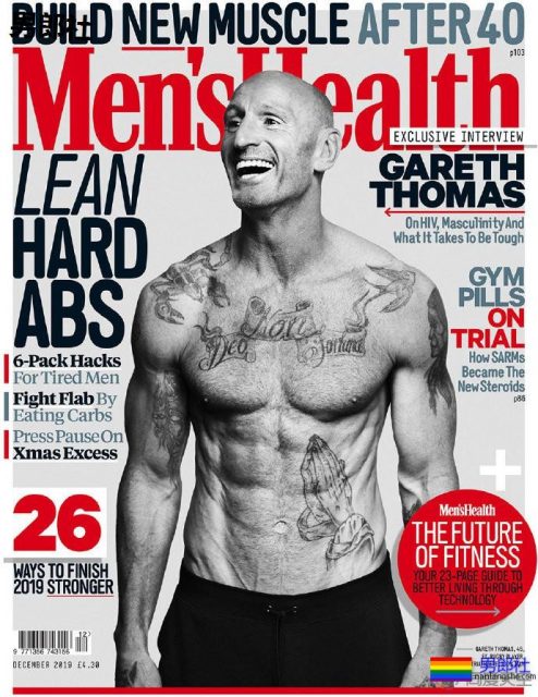 作为《男士健康》封面名人,英国出柜球星展现力量 - 51虹马 作为《男士健康》封面名人,英国出柜球星展现力量 - 51虹马