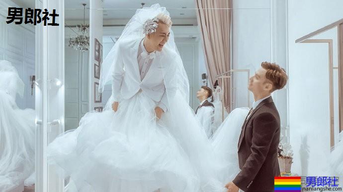 泰辣夫夫拍婚照，一身白纱气场袭人 - 51虹马