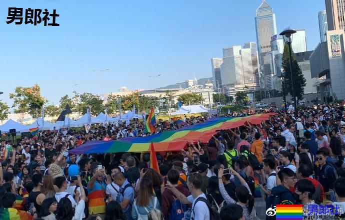 香港同志集会,呼吁立法禁止性倾向歧视 - 51虹马 香港同志集会,呼吁立法禁止性倾向歧视 - 51虹马