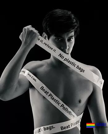 泰国小鲜肉参与“死亡拍摄” 珍爱生命远离塑料袋 - 51虹马