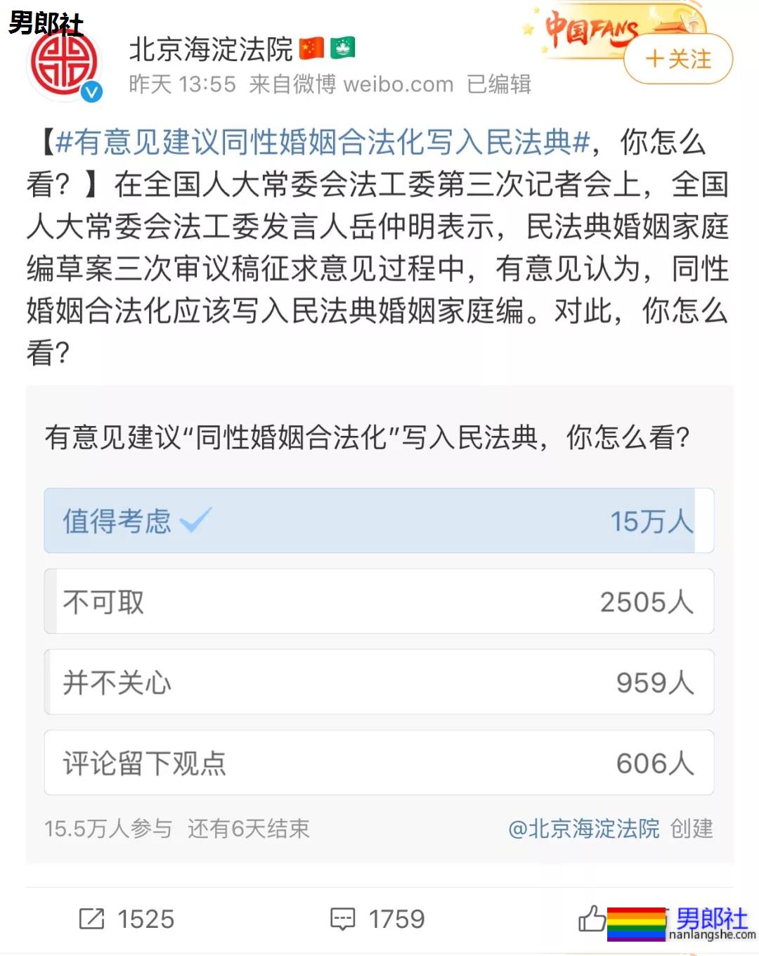 一场关于「同性婚姻合法化」首次公共讨论的背后 - 51虹马