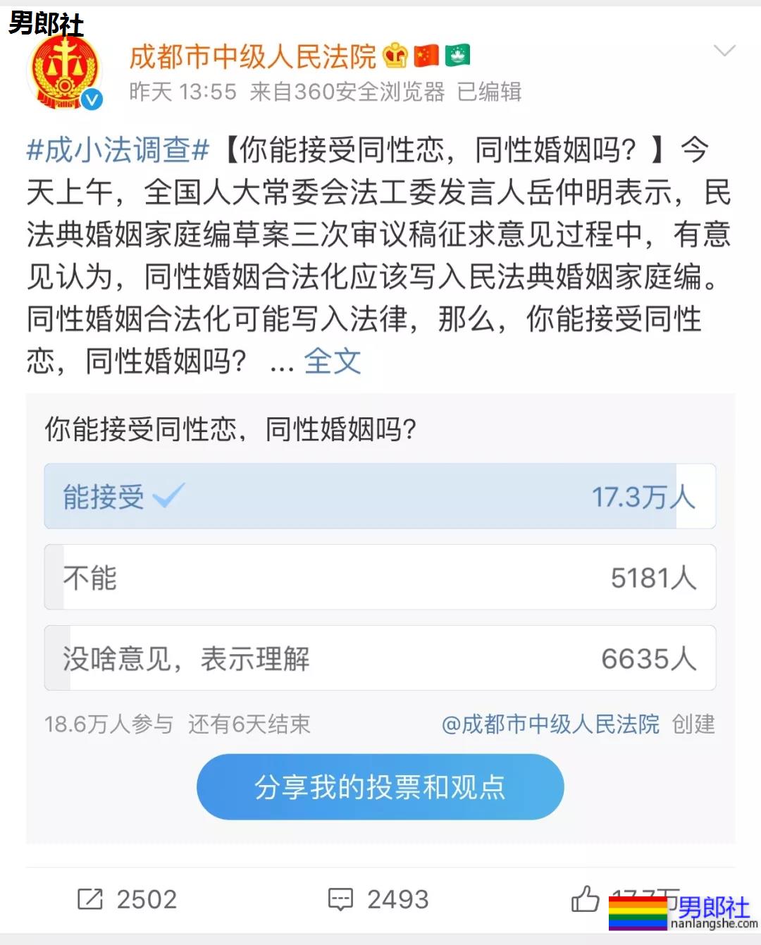 一场关于「同性婚姻合法化」首次公共讨论的背后 - 51虹马