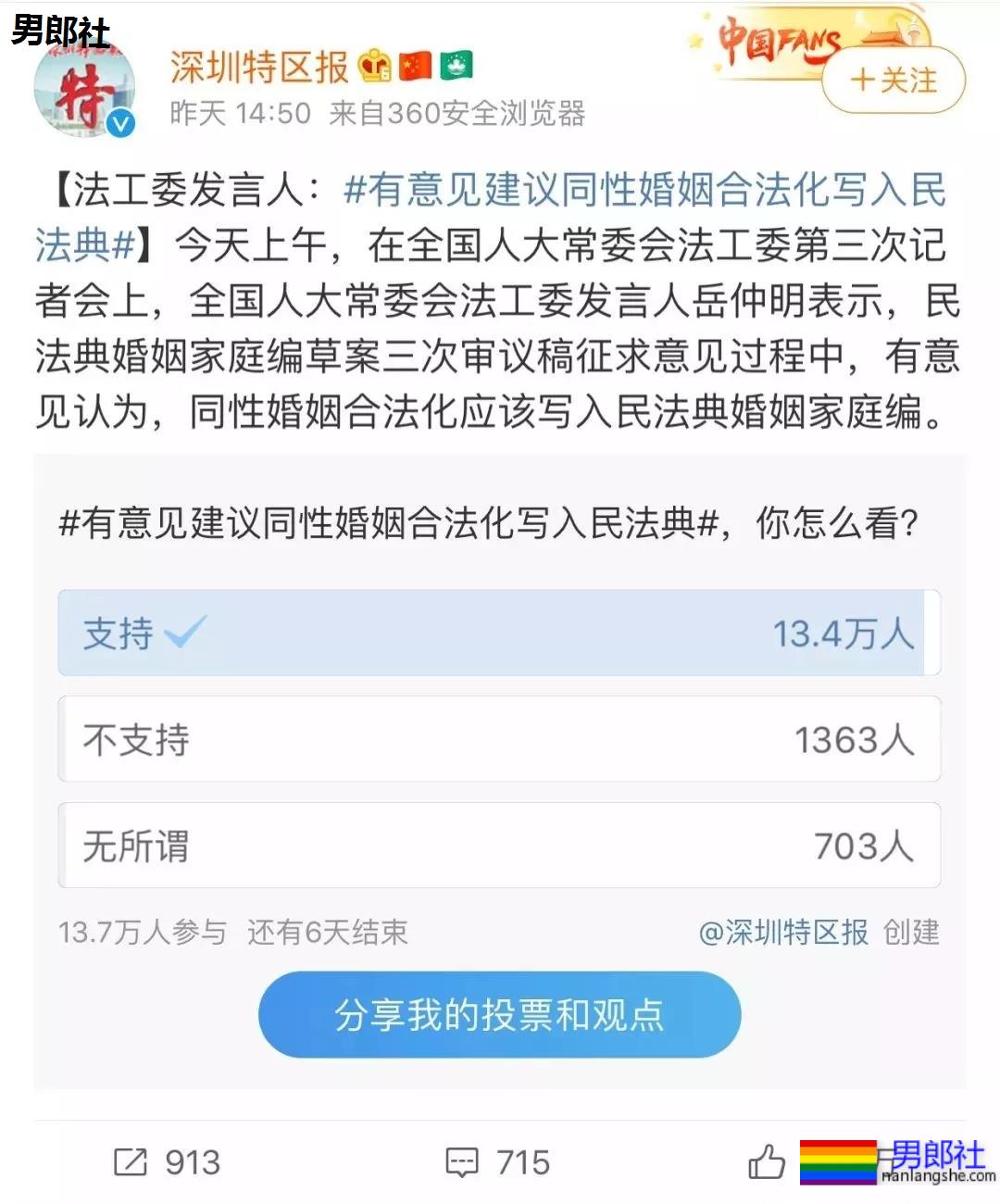 一场关于「同性婚姻合法化」首次公共讨论的背后 - 51虹马