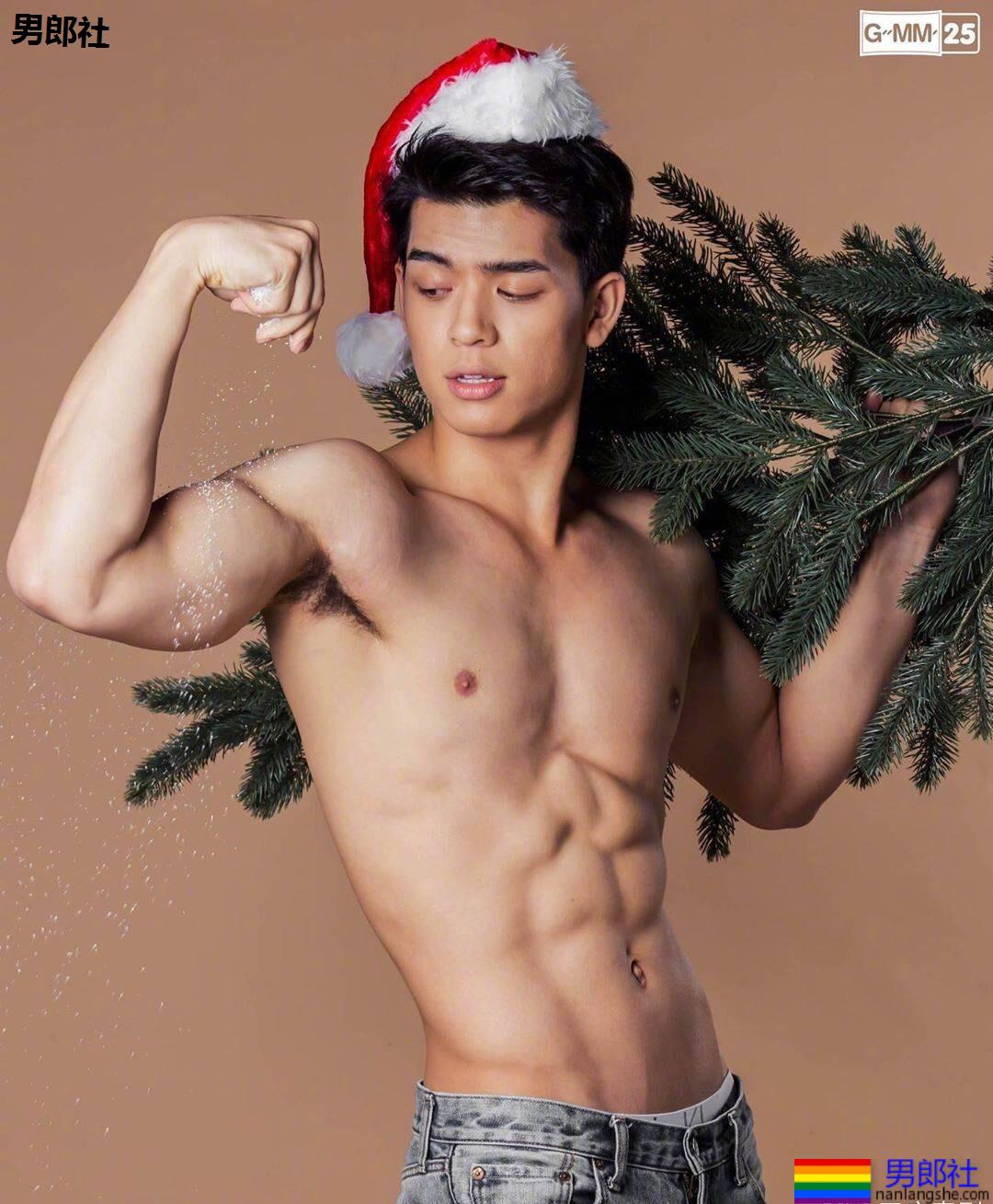 泰国小哥哥jossmax，圣诞诱惑 - 51虹马