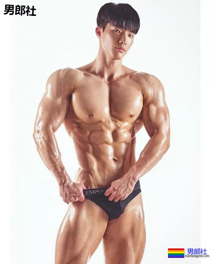 童颜硕体的年轻的健身私教 — 韩国男子健身健美模特系列 - 51虹马