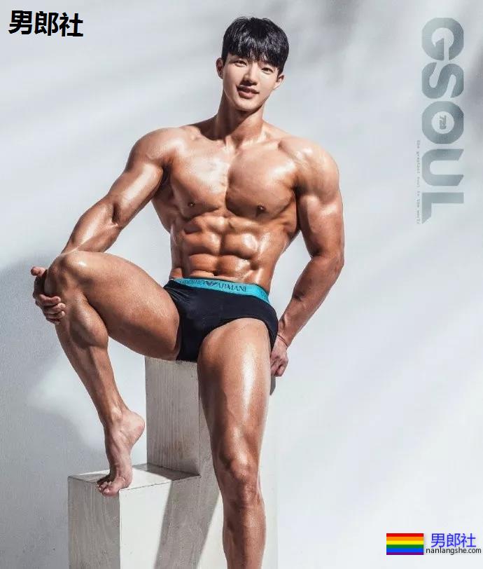 童颜硕体的年轻的健身私教 — 韩国男子健身健美模特系列 - 51虹马