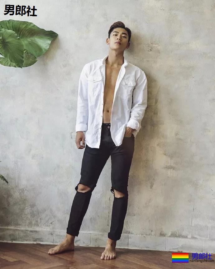 帅气的脸庞，优雅的线条，韩国健身教练 - 51虹马