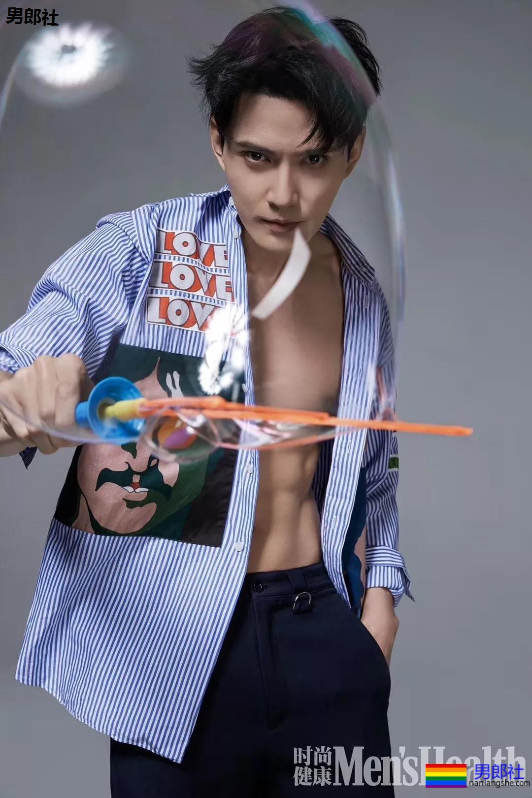 八块腹肌太平洋宽肩上热搜！白宇新剧《蓬莱间》，男配都是超A宝藏男！ - 51虹马