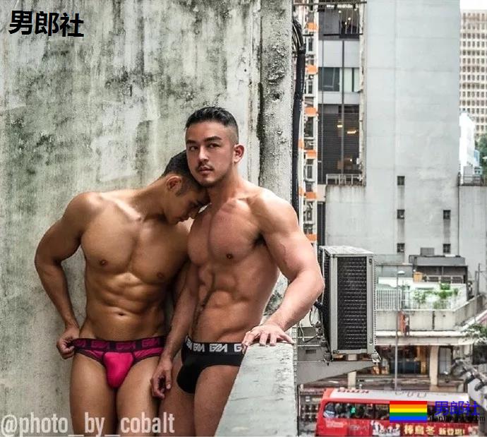 二位健身国人健身男模CP，完美的一对 - 51虹马