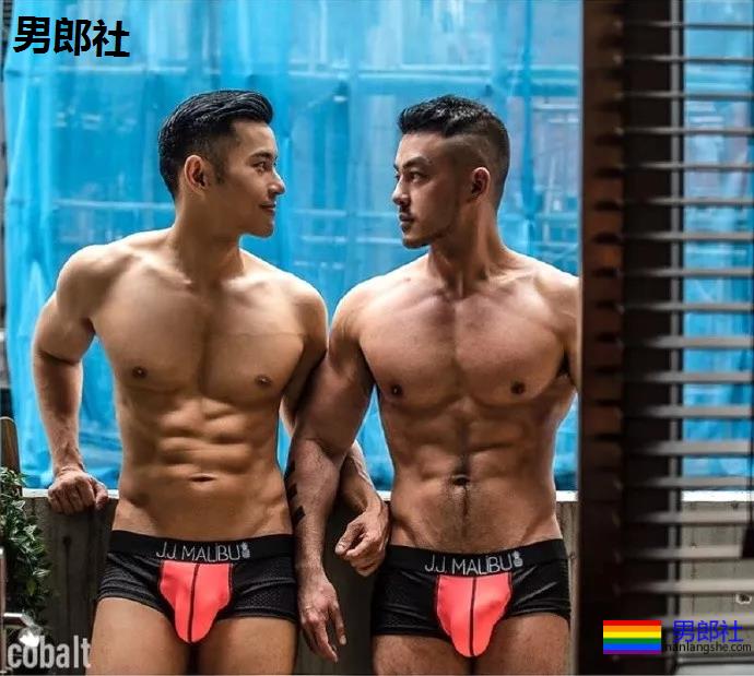 二位健身国人健身男模CP，完美的一对 - 51虹马