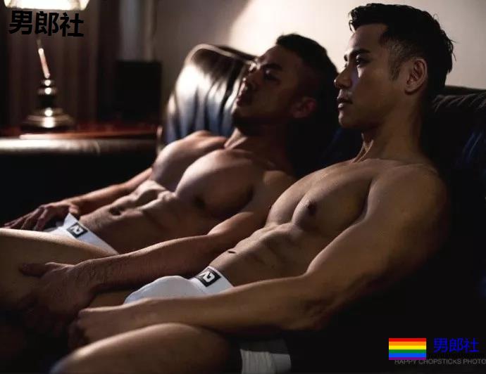 二位健身国人健身男模CP，完美的一对 - 51虹马