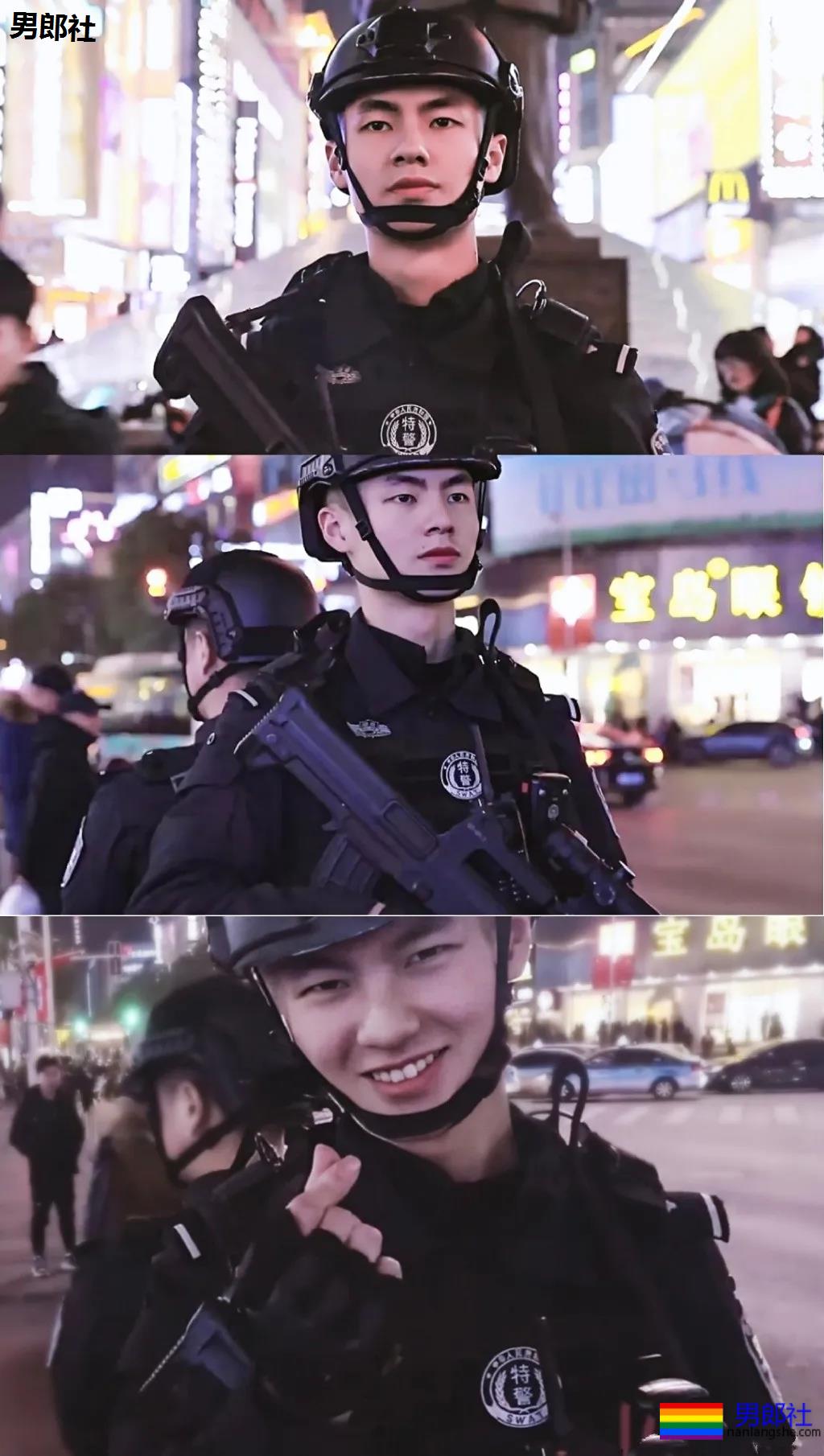 撞脸刘昊然的高鼻梁特警小哥扒到了!奶凶身板神仙颜值帅到发昏! - 51虹马 撞脸刘昊然的高鼻梁特警小哥扒到了!奶凶身板神仙颜值帅到发昏! - 51虹马