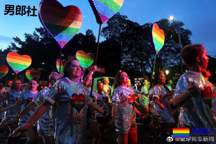 澳大利亚的悉尼举行盛大的骄傲游行 - 51虹马