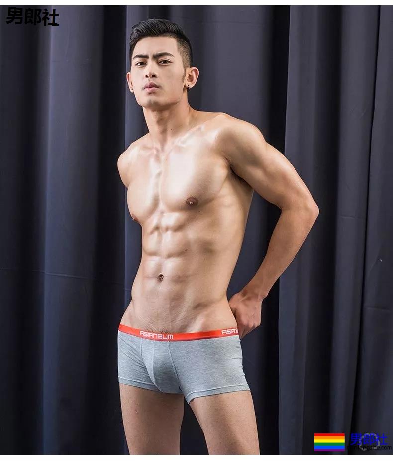 淘宝丁字裤男模，内裤已经承受不住的大包，颜值还很A你说气人不? - 51虹马