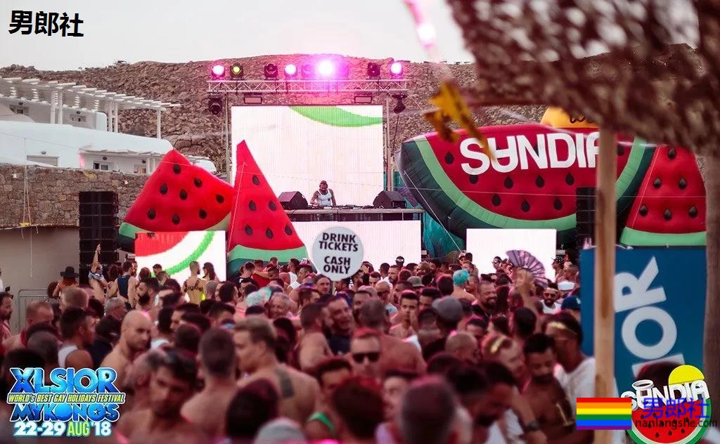 每年八月，三万基男齐聚希腊GAY岛上，就为这一盛事！ - 51虹马