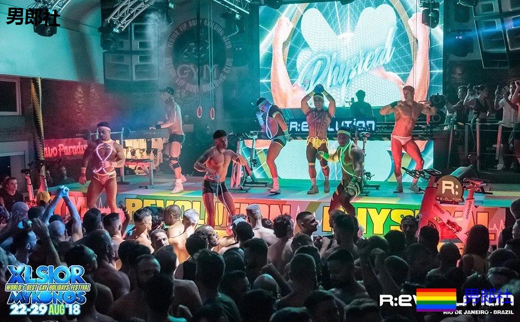 每年八月，三万基男齐聚希腊GAY岛上，就为这一盛事！ - 51虹马