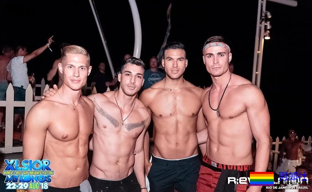 每年八月，三万基男齐聚希腊GAY岛上，就为这一盛事！ - 51虹马