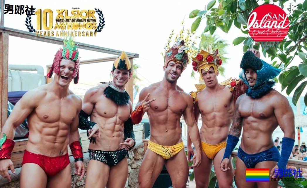 每年八月，三万基男齐聚希腊GAY岛上，就为这一盛事！ - 51虹马