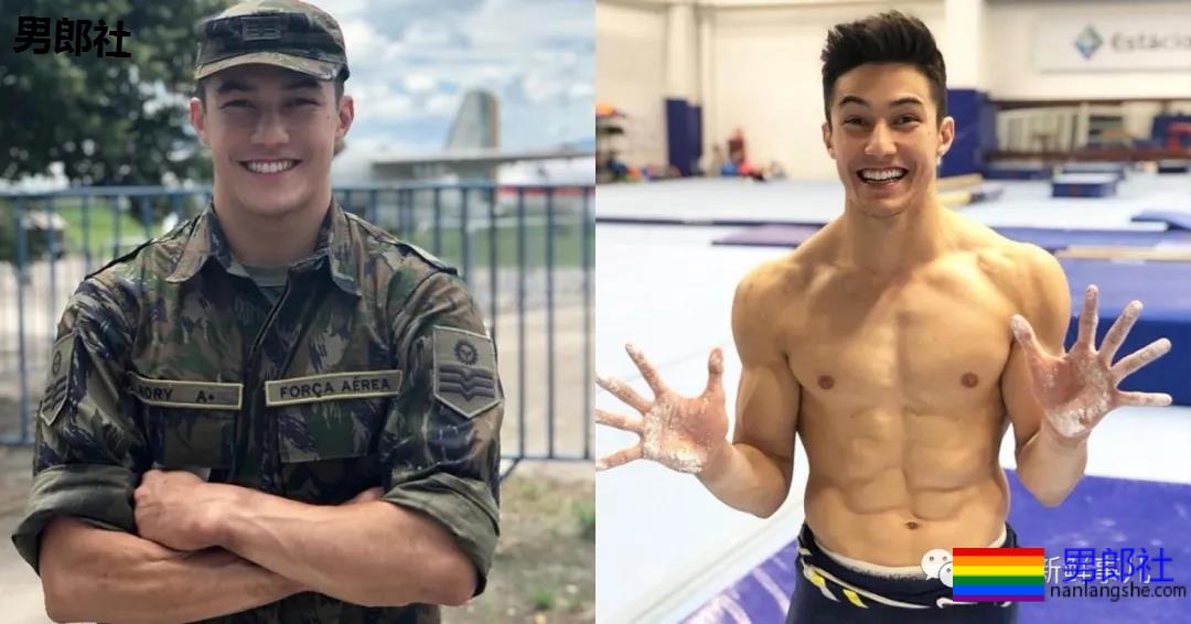 日本巴西混血体操运动员成同志天菜！笑容迷人身材完美-51虹马