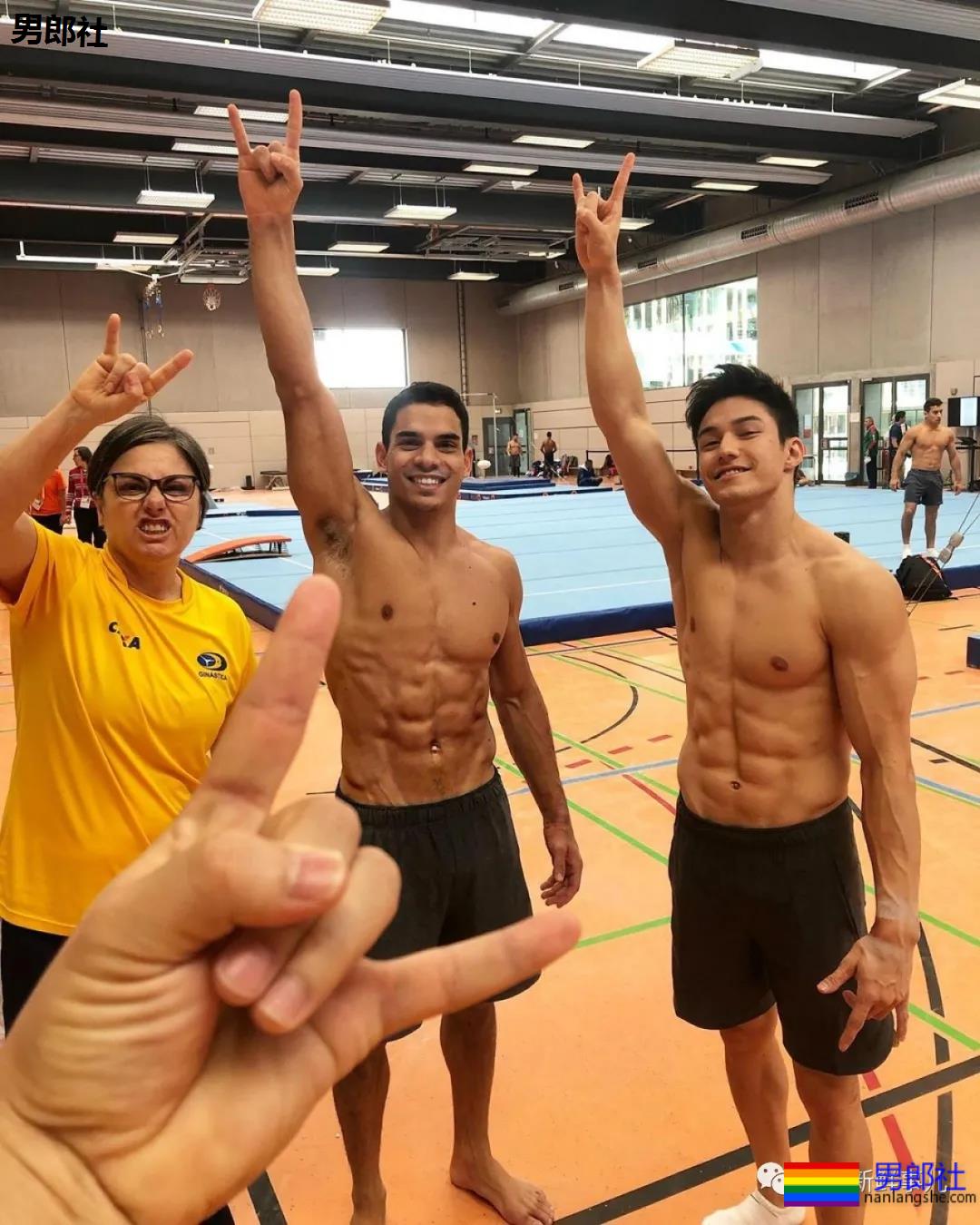 日本巴西混血体操运动员成同志天菜！笑容迷人身材完美 - 51虹马