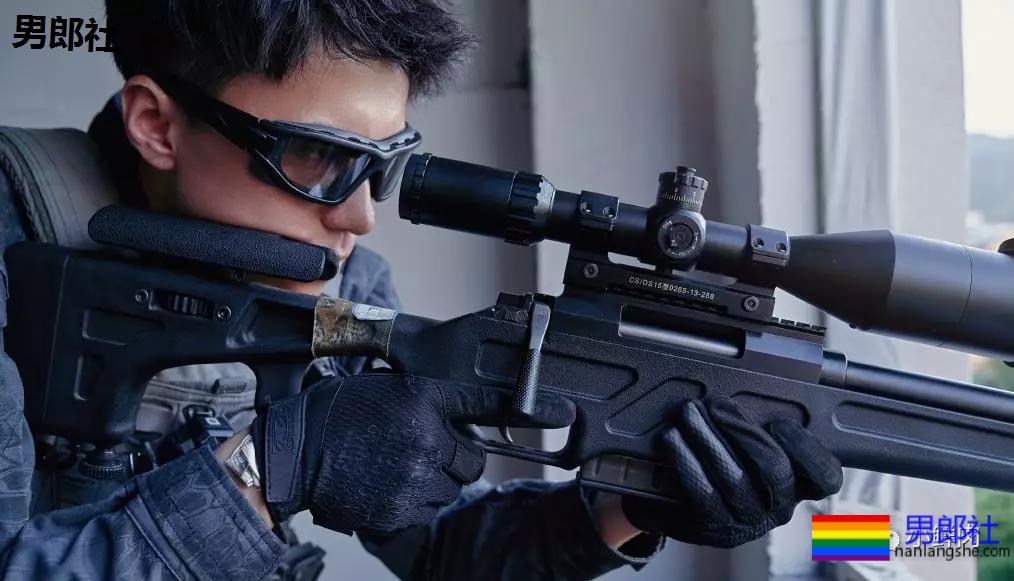 浙江狙击手小哥火了，自带一身腱子肉鼻子超大！ - 51虹马