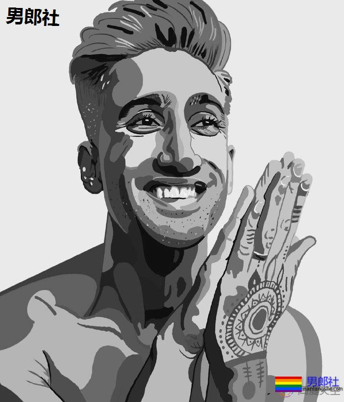 同志艺术家创作名人肖像，你认得哪几位？ - 51虹马