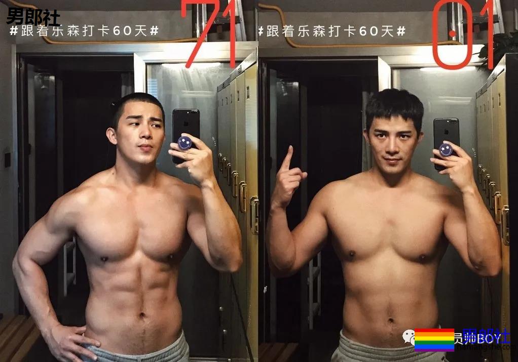 百万粉的网红健身教练早年曾那么丑！如今逆袭帅到被盗图 - 51虹马