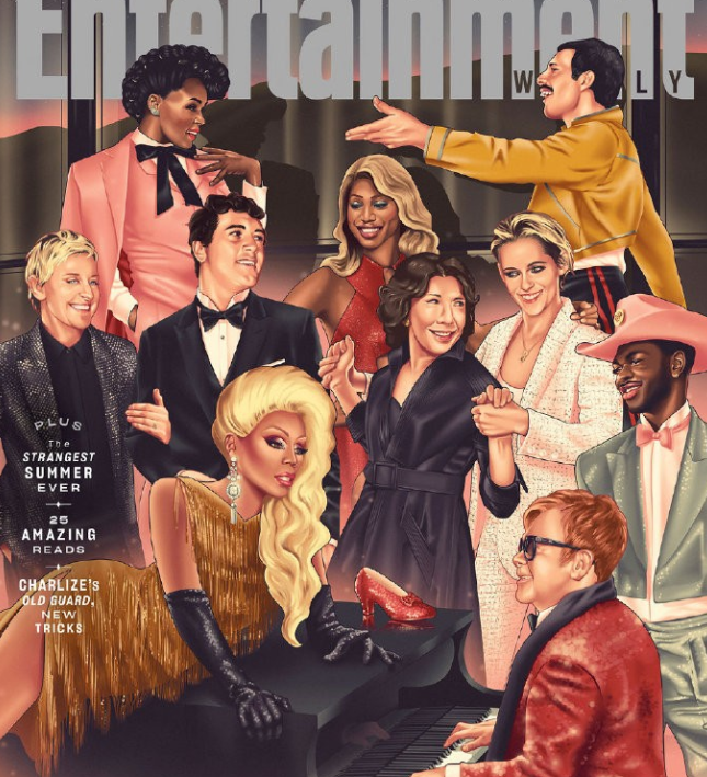 《娱乐周刊》的六月封面：永远骄傲 - 51虹马