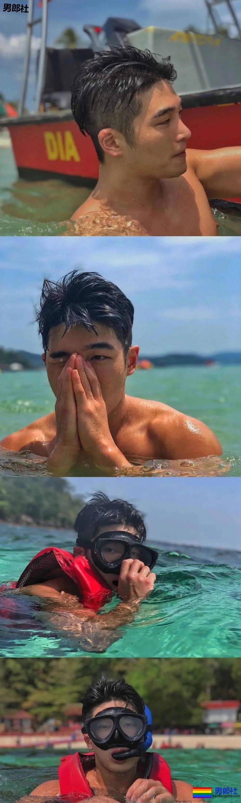 五位极品肌肉男友，一个比一个猛！ - 51虹马