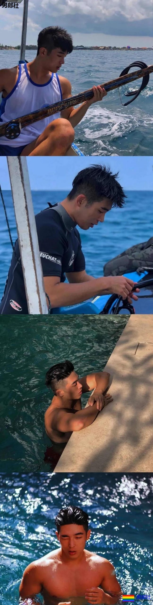 五位极品肌肉男友，一个比一个猛！ - 51虹马