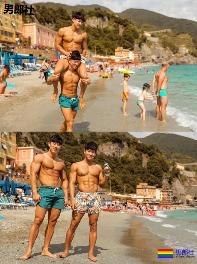 韩国运动男模全国大赛第一名和他的男友 - 51虹马